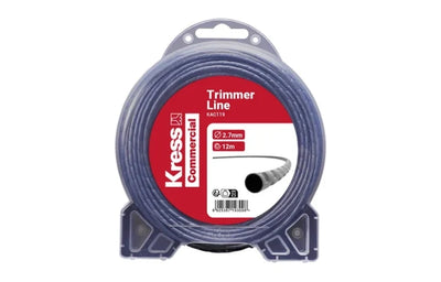 12 m length, 2.7 mm diameter trimmer line for grass trimmer