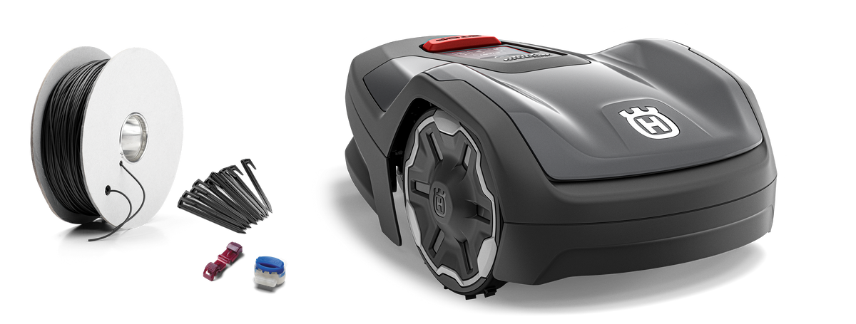 Husqvarna Automower® Aspire™ R4 with installation kit