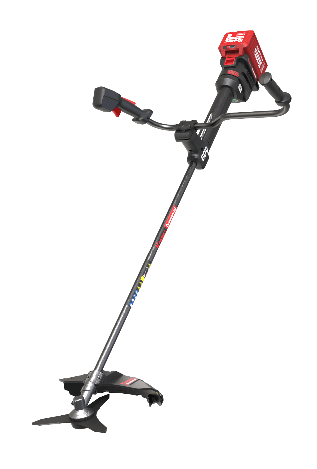 Commercial-grade 60V brush cutter