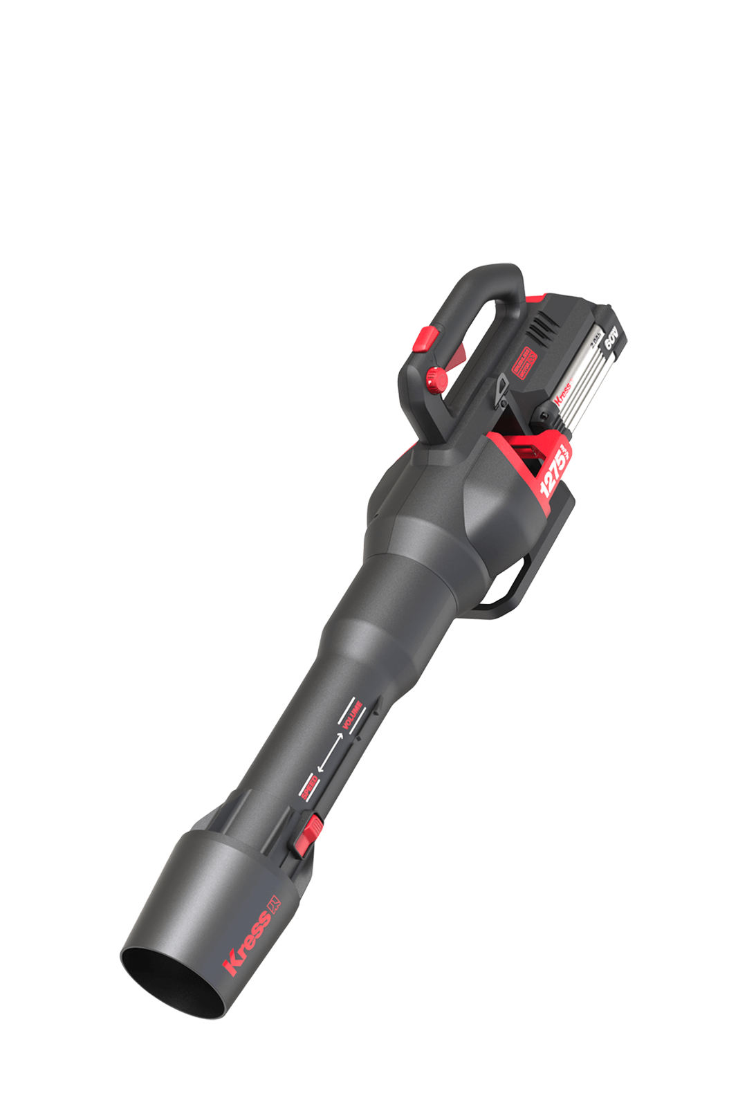 Professional-grade 60V handheld leaf blower