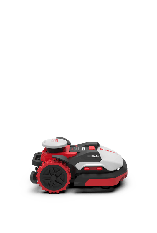 Kress RTKⁿ 2,000 m² robotic lawn mower with OAS (Obstacle Avoidance System)