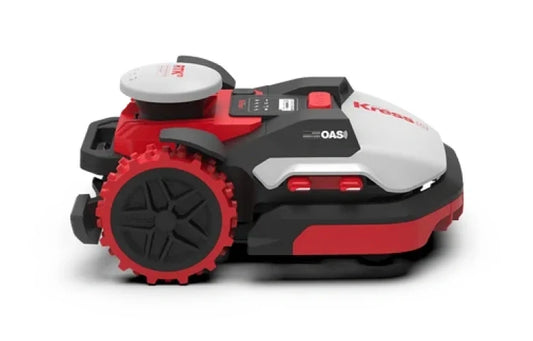 Kress RTKⁿ 3,000 m² robotic lawn mower with OAS (Obstacle Avoidance System)