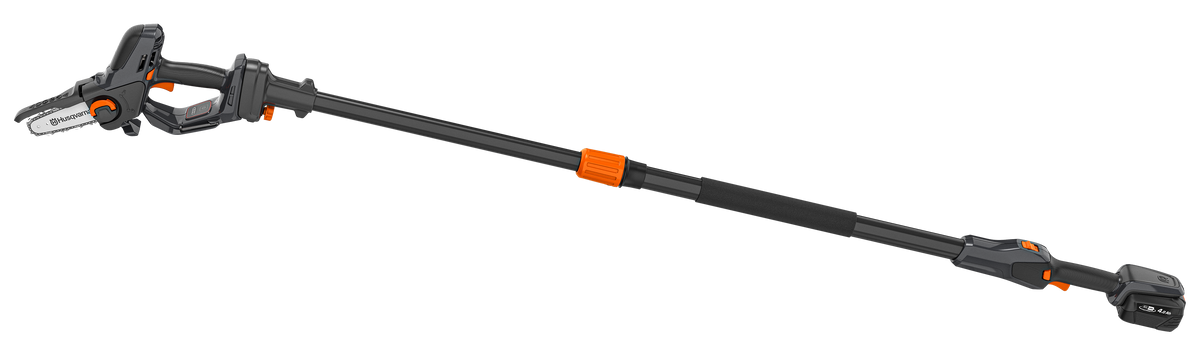 Husqvarna Aspire™ Pruner 18V + Pole Kit With 4.0Ah Battery and 2.5Ah Charger