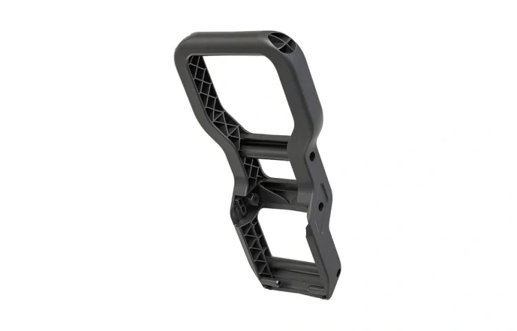 Rear impact guard for hedge trimmer
