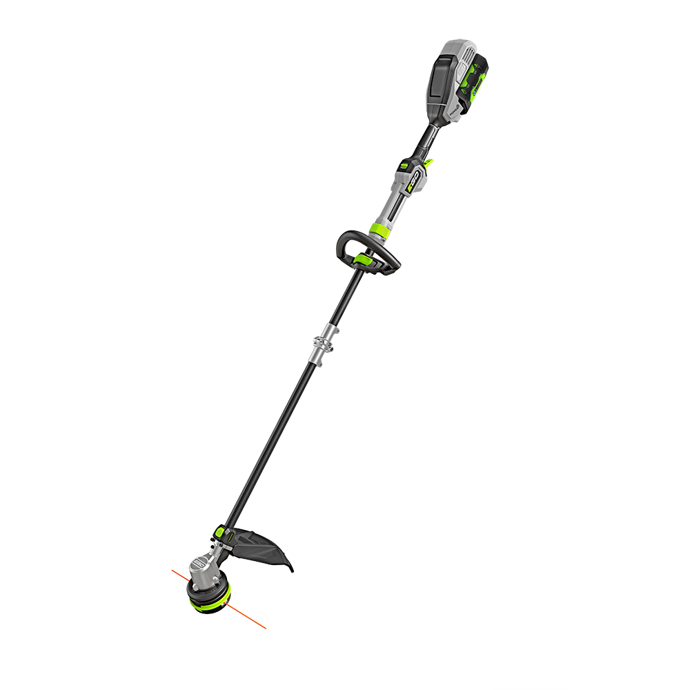 POWER+ 40cm POWERLOAD™ Line Trimmer with Telescopic Carbon Fibre Shaft